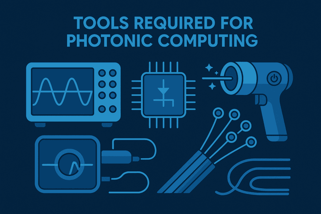 Tools required for photonic computing setup