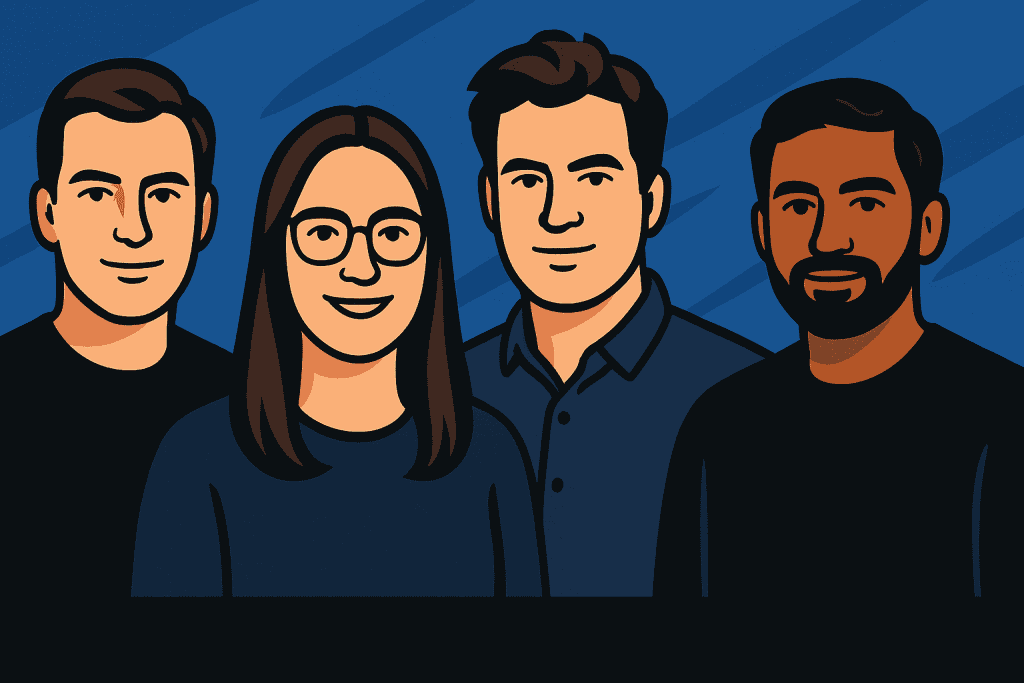 Portrait image of Anthropic Claude’s founding team.