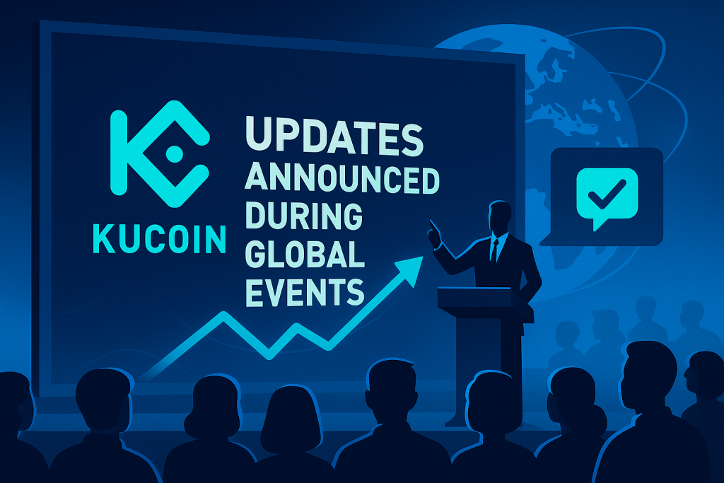 Kucoin updates announced during global events