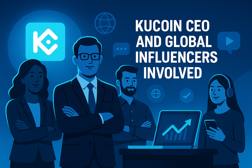 Kucoin CEO and global influencers involved