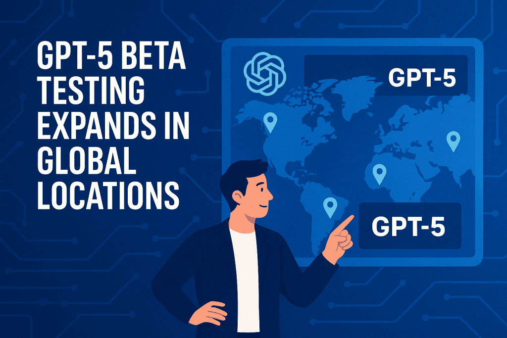 GPT-5 beta testing expands in global locations