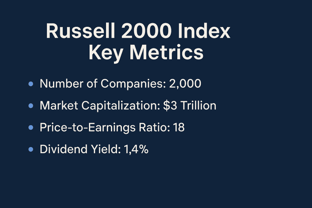 Table showing Russell 2000 vs S&P 500 Index