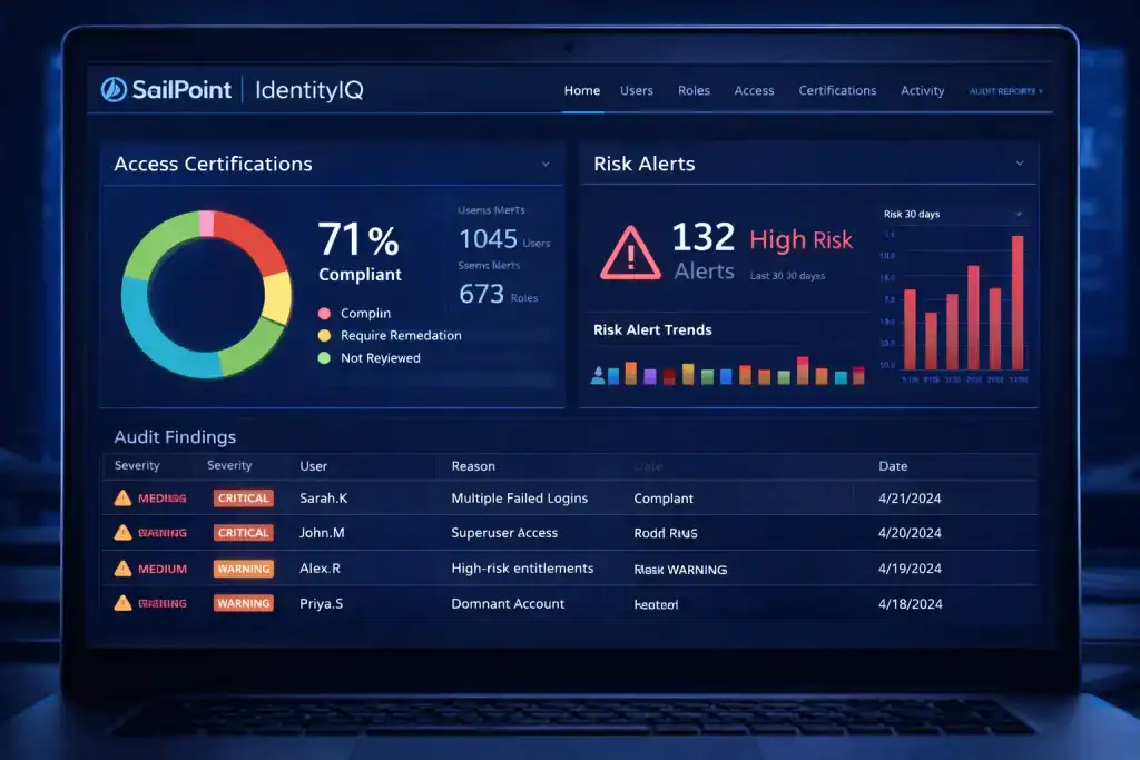 SailPoint IdentityIQ audit reports