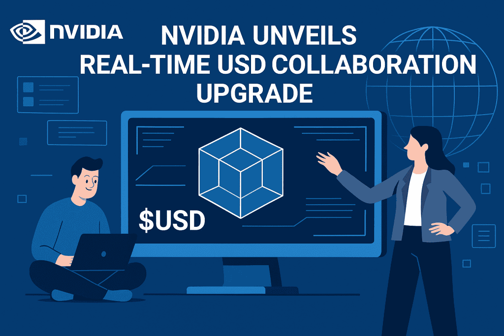 Nvidia unveils real-time USD collaboration upgrade.