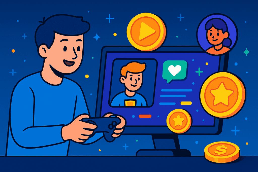 Play to Earn Crypto Games with bright tokens and avatars