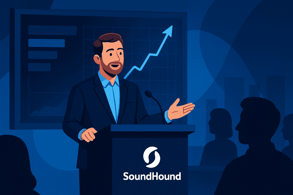 Soundhound CEO speaking at investor conference