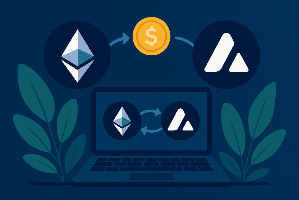 Token bridging between Ethereum and Avalanche