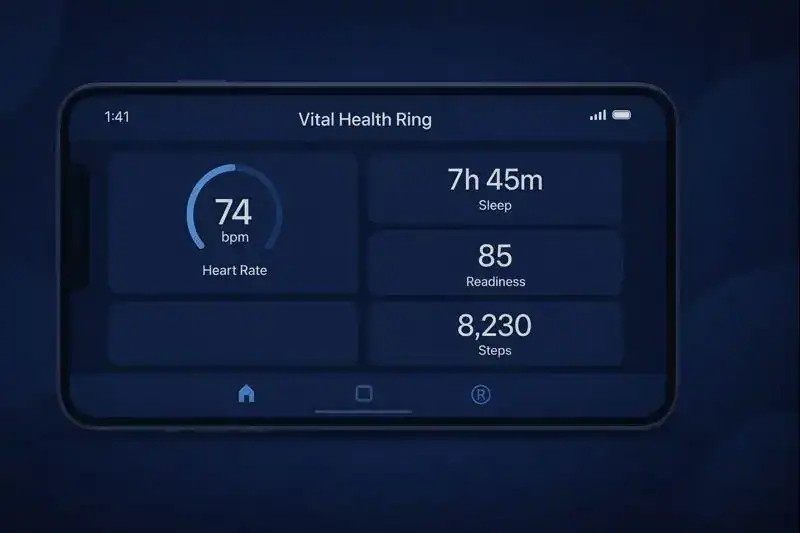 Vital health ring analytics
