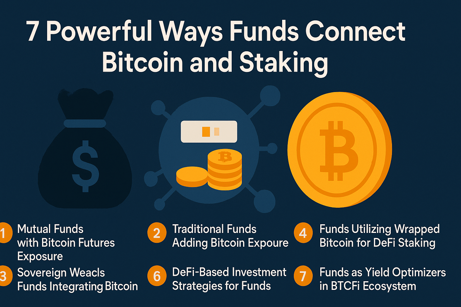 7 Powerful Ways Funds Connect Bitcoin and Staking