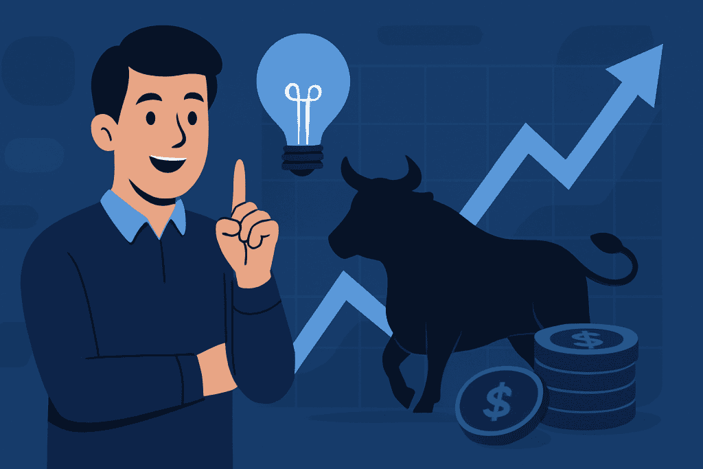 Person understands bull market and want to invest