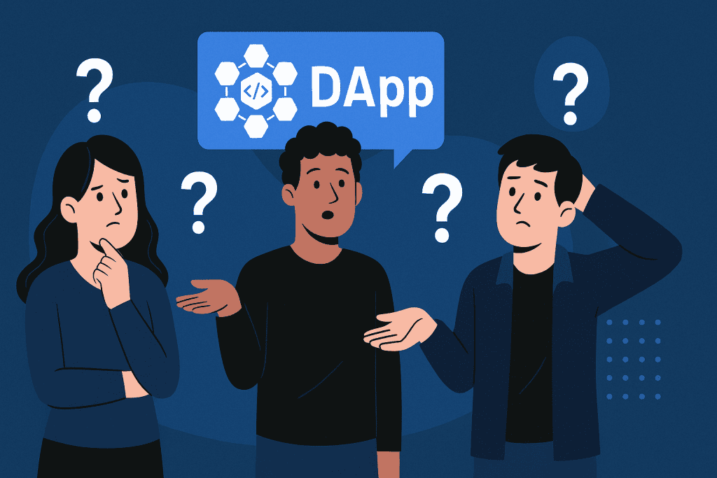 People questioning Dapps