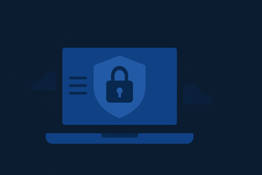 Safe computer with protected data secured