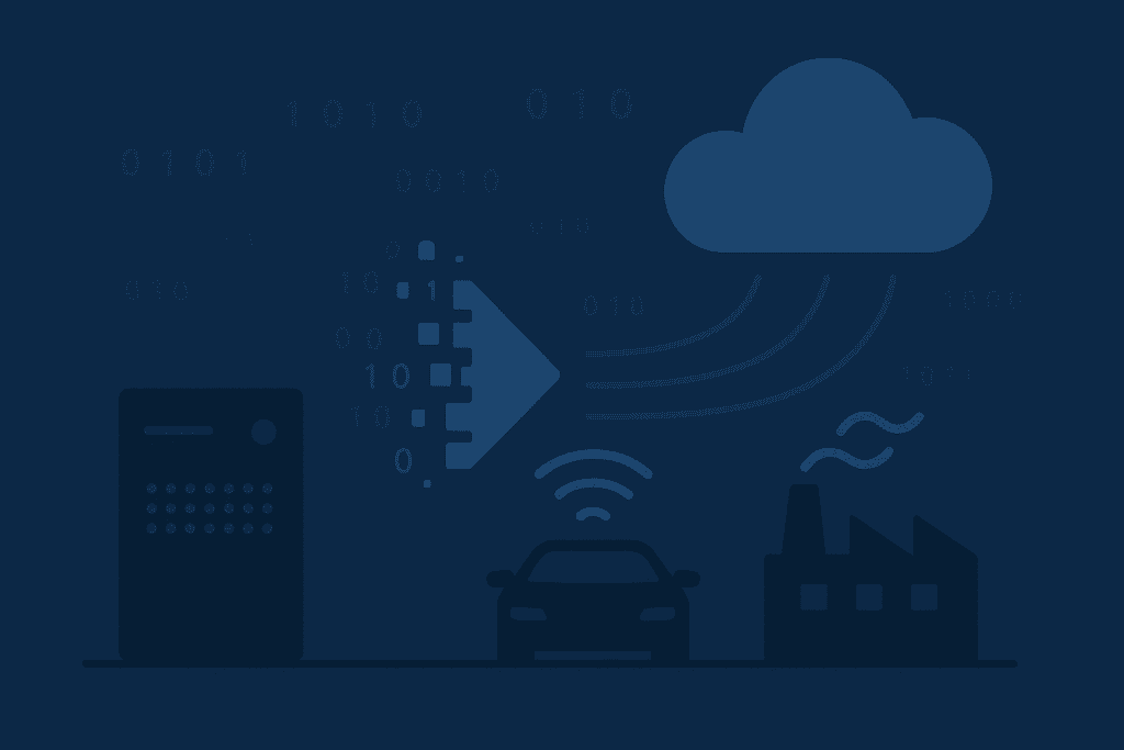 Edge computing devices processing data near the cloud
