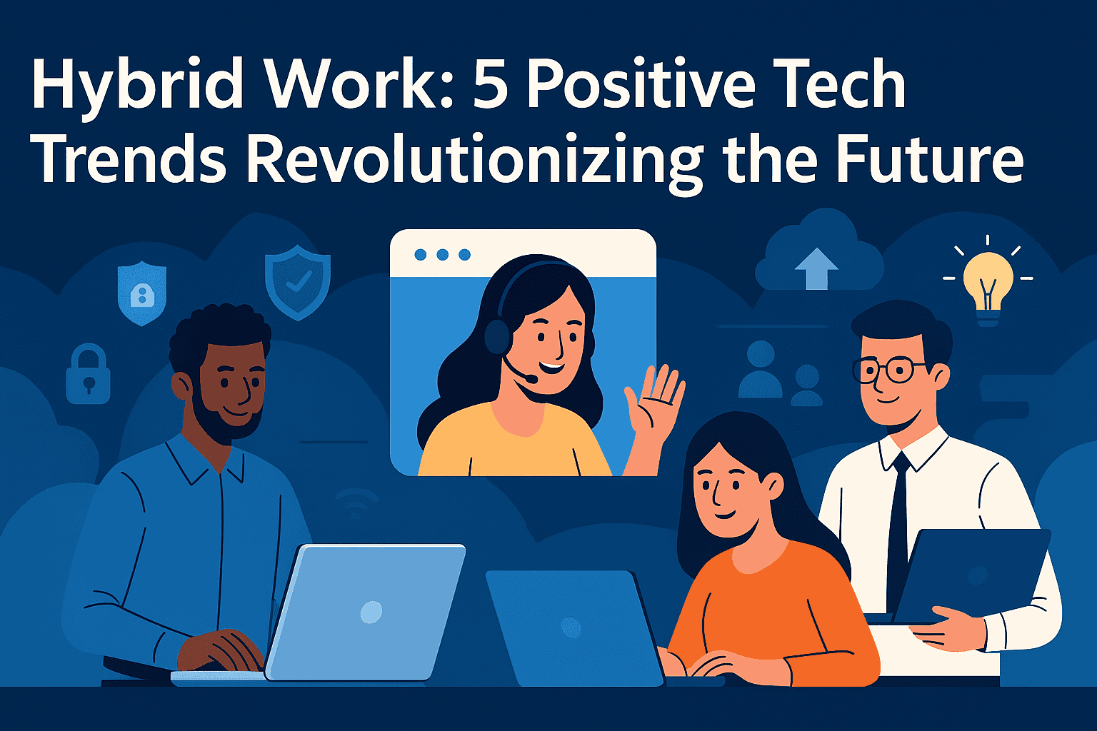 Hybrid Work: 5 Incredible Tech Trends Shaping the Future