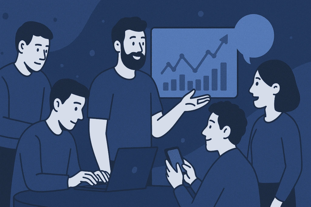 Day trading community talking about stocks