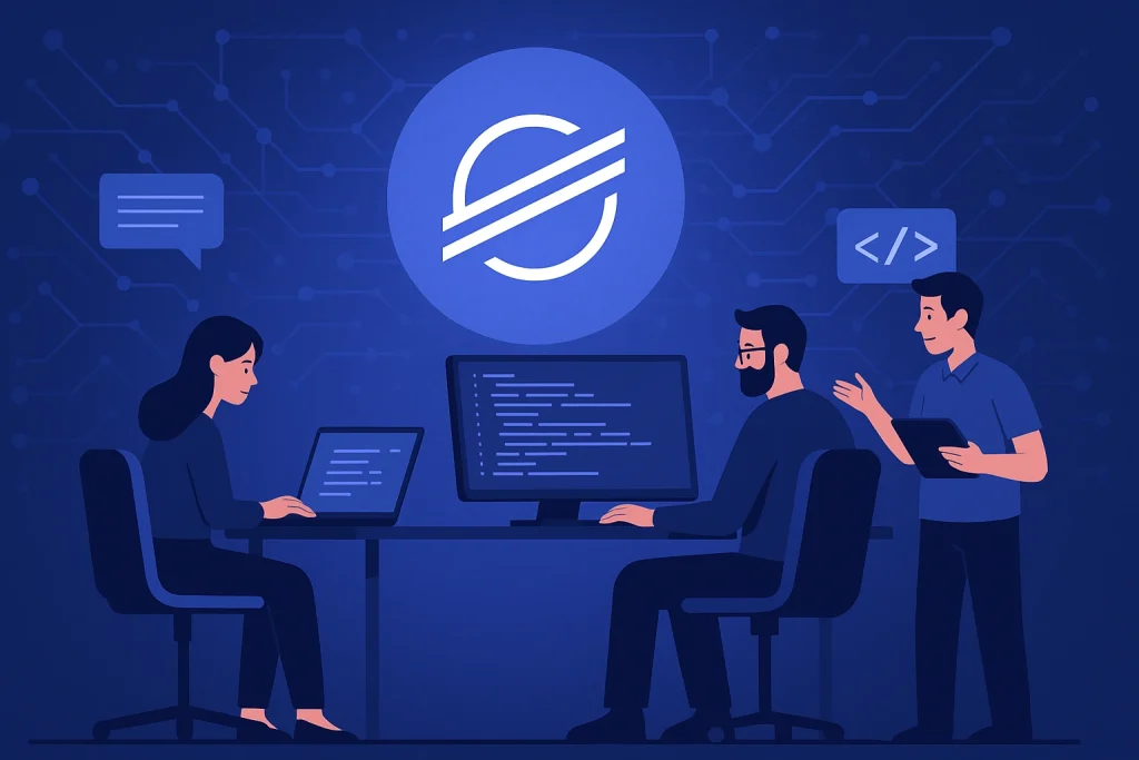 developers working on Stellar (xlm) blockchain applications