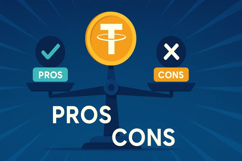 pros and cons of tether in a scale
