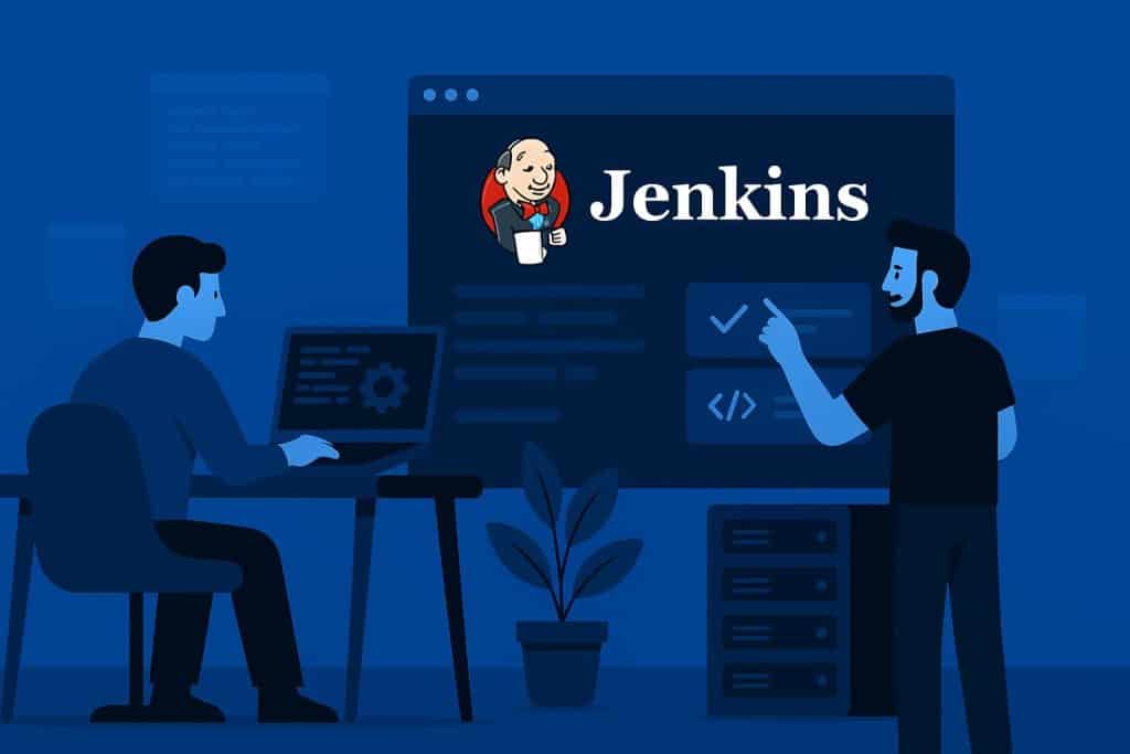 Developers automating software builds and deployments using Jenkins CI/CD platform.