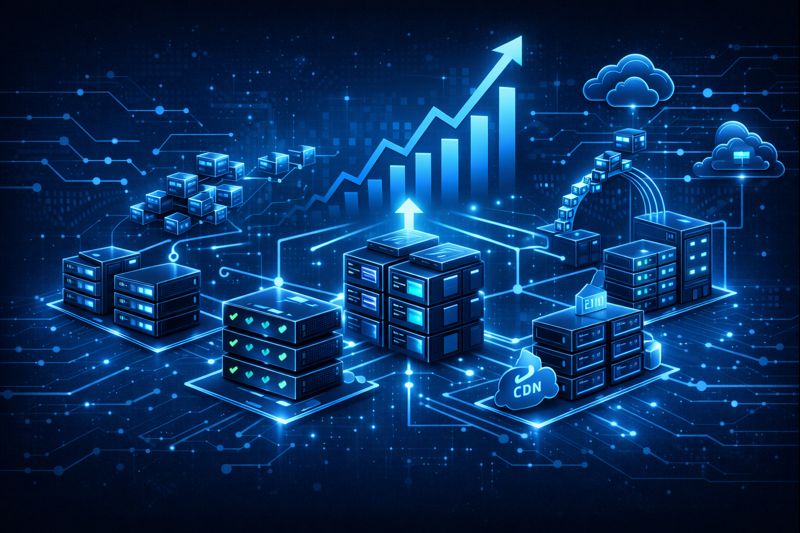 Casino site backend scaling during high traffic with distributed servers
