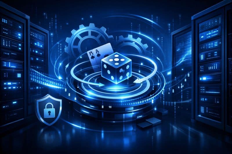 Casino Site RNG running continuously on server-side systems