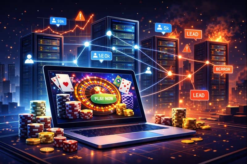 Casino site peak traffic handling prioritizing active game sessions