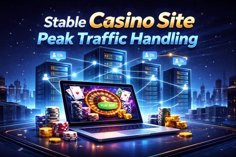 Stable Casino Site Peak Traffic Handling