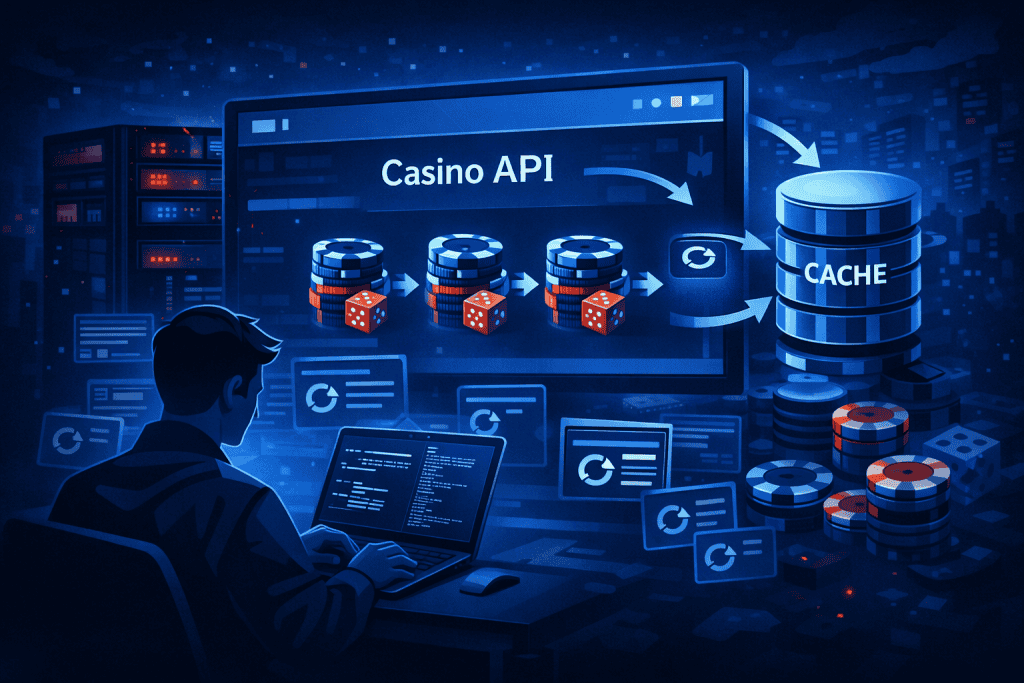 애플리케이션 캐시에서 제공되는 반복적인 카지노 API 요청