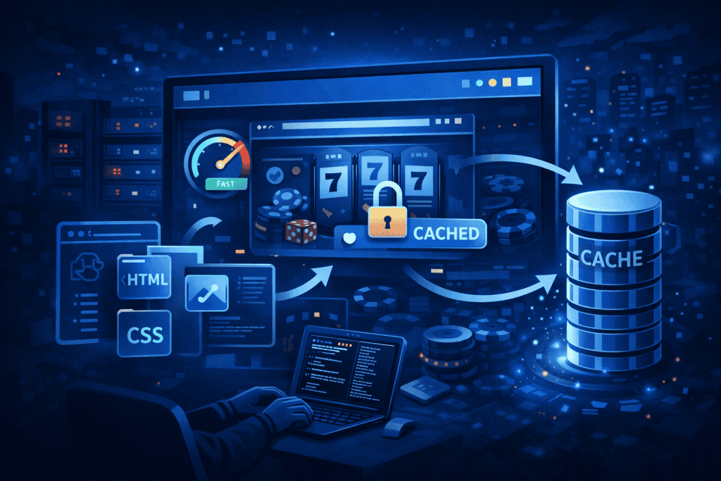 정적 카지노 사이트 자산을 브라우저 캐싱하여 재로딩 속도 향상