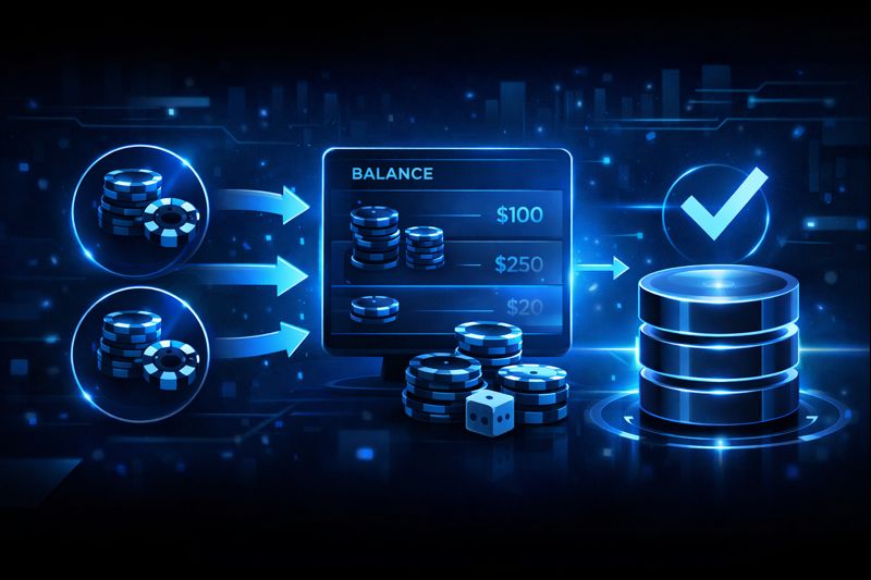 카지노 사이트의 재시도 중 중복 잔액 변경을 방지하는 항등성