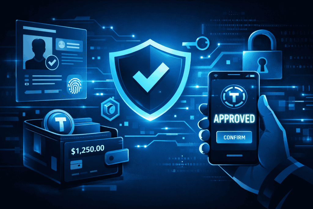 User identity details and wallet information for casino site token approved