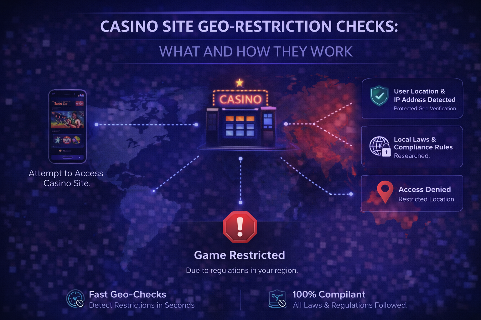 Casino Site Geo-Restriction Checks: What and How They Work