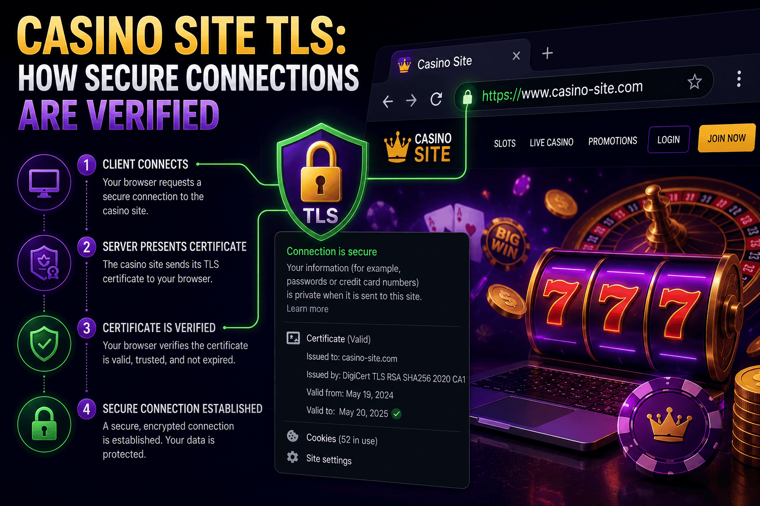 Casino Site TLS: How Secure Connections Are Verified